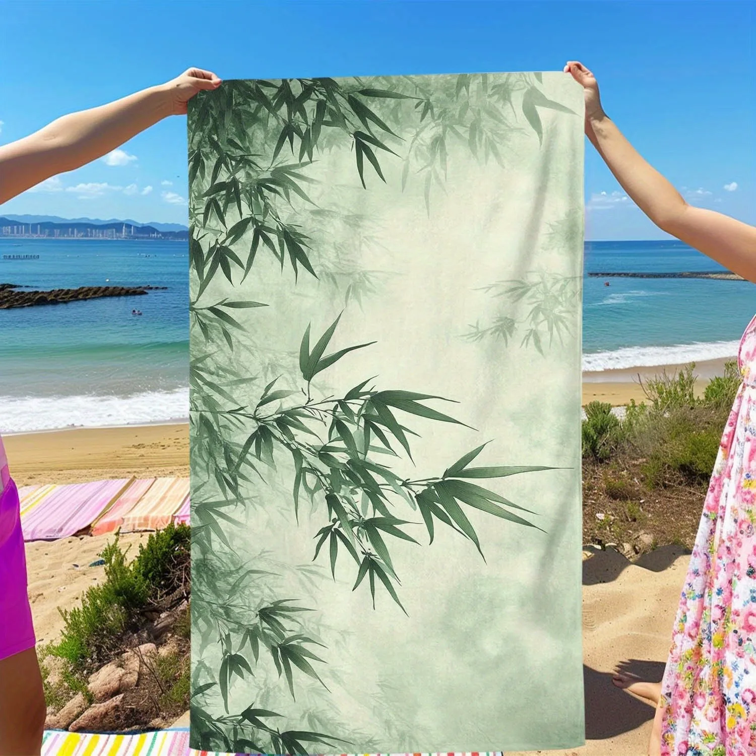 

Beach Bamboo Beauty: The Perfect Towel for Sunny Days Suitable for towels, bath towels, beach towels