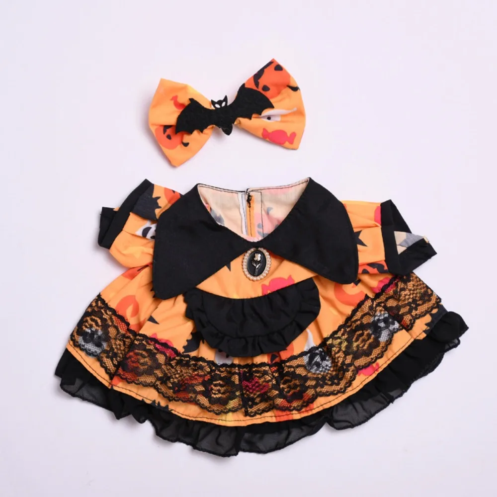 

For 17cm Labubu Clothes Outfit Halloween Skirt Dress Up Doll Clothes Accessories Sitting Party Game Children's Gift Toys