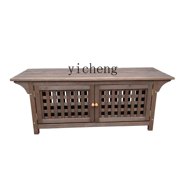 ZK Solid Wood Foldable Table Combination Portable Home Outdoor Balcony Dining Table and Chair Backrest Chair