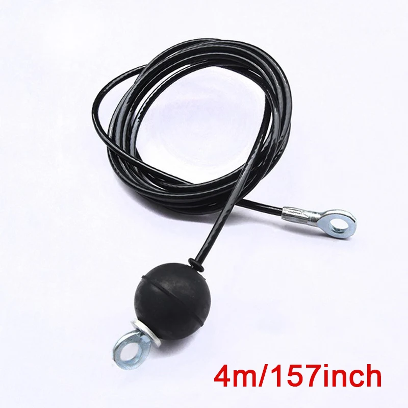 Câble Métallique Fitness 5 Mm – 1 M à 8 M – Acier Robuste Revêtu PU – Charge Max 150 Kg – Accessoire Poulie Lat Pull Down, Musculation Maison