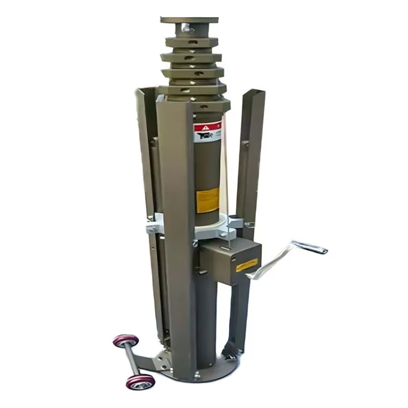 

6-15m Portable Tripod With Manual Electric Integrated Telescopic Mast And Aluminum Alloy Telescopic Mast