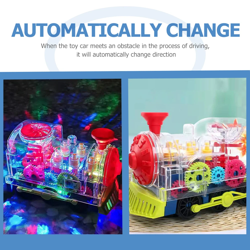 

Electric Train Toy Early Educational Children Simulation with Music Imitation Electrical Model Kids Toys for Toddlers Dynamic