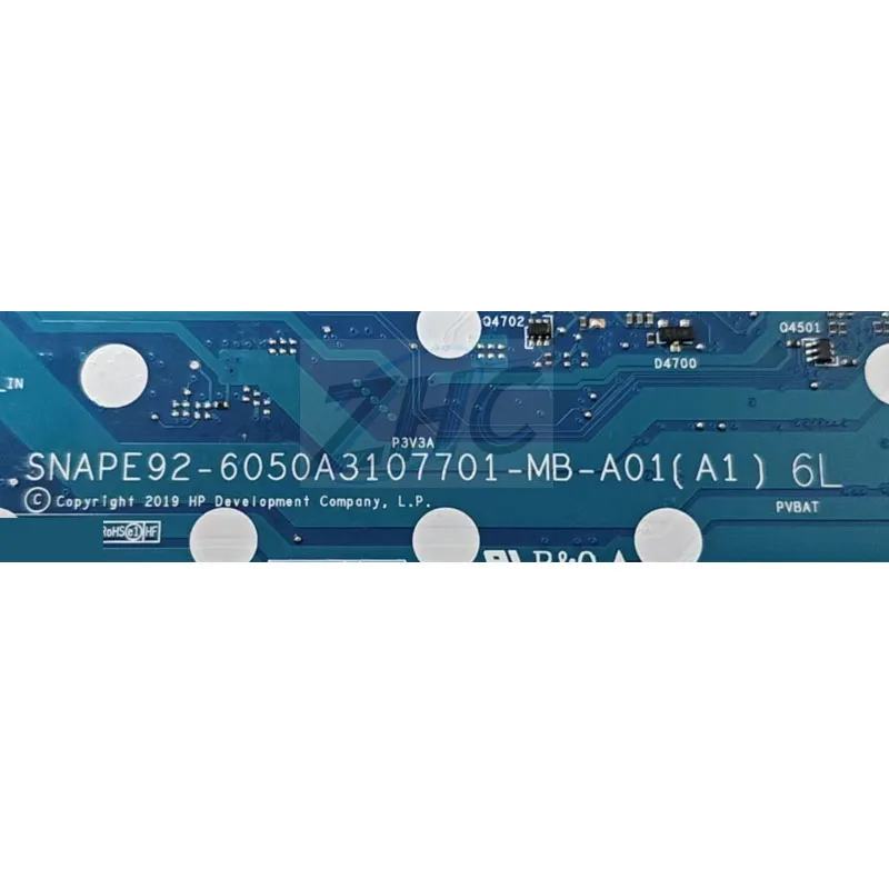 6050A3107701-MB-A01 Fully Tested Laptop Motherboard For HP 17-BY 17T-BY i3-10110U i5-10210U i7-10510U Replacement Mainboard