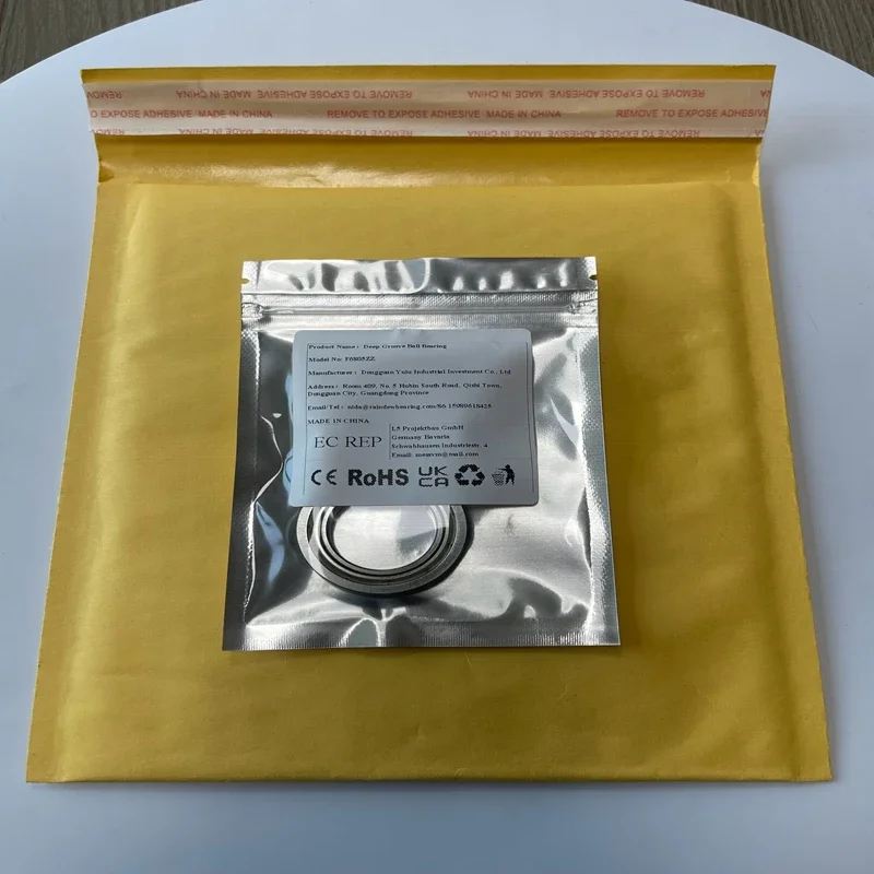 5PCS F6805ZZ 25x37x7 mm Bearing ABEC-7 High Quality F6805ZZ Corrosion Resistielded F6805ZZ Bearings Deep Groove Ball Bearing