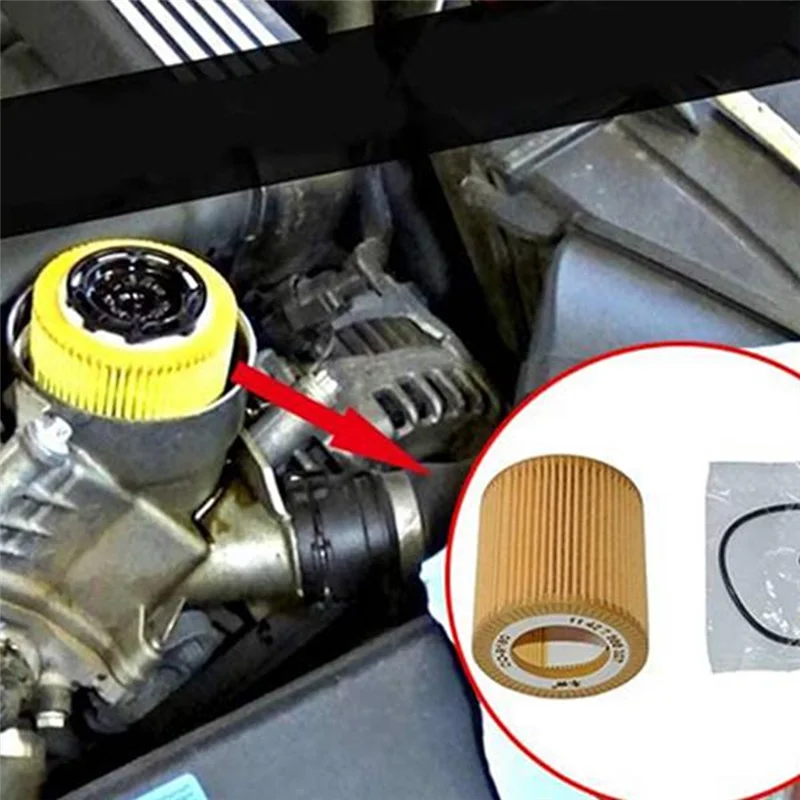 エンジンオイルフィルター Hu816x BMW E60 E82 E88 E90 E92 E93 09106015 11427541827(10個)-AU62