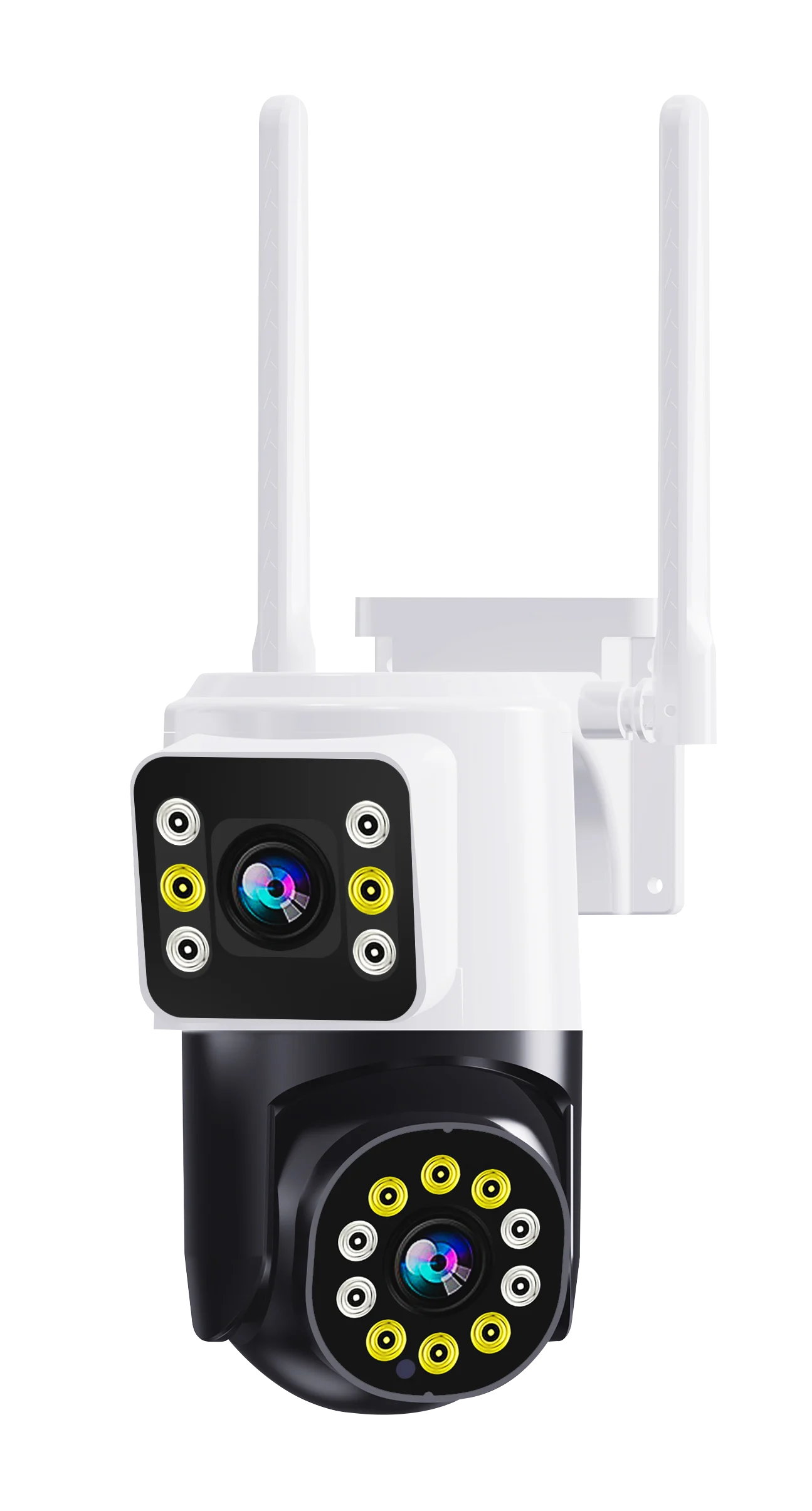 4MP 390Eyes APP Dual Lens Full Color Wireless PTZ Intercom IP Dome Camera AI rilevamento umanoide CCTV Baby Monitor TC193