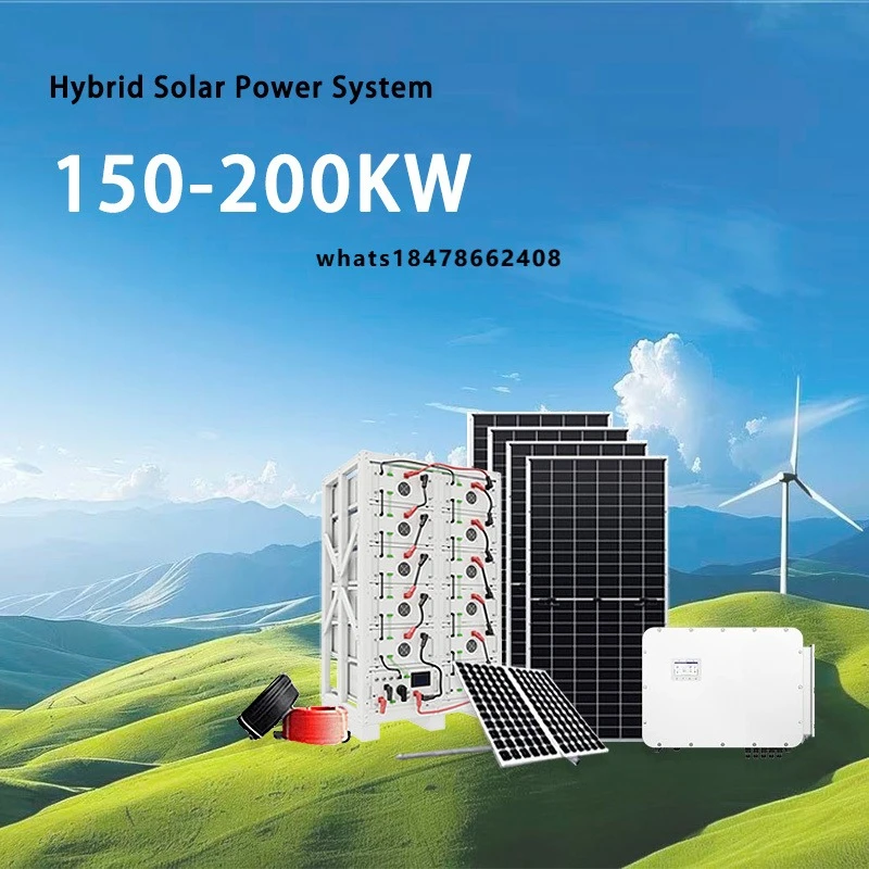 150-200KW Complete Commercial Solar Energy Storage Solution 200KWh LiFePO4 Battery Cabinet for Industrial Applications