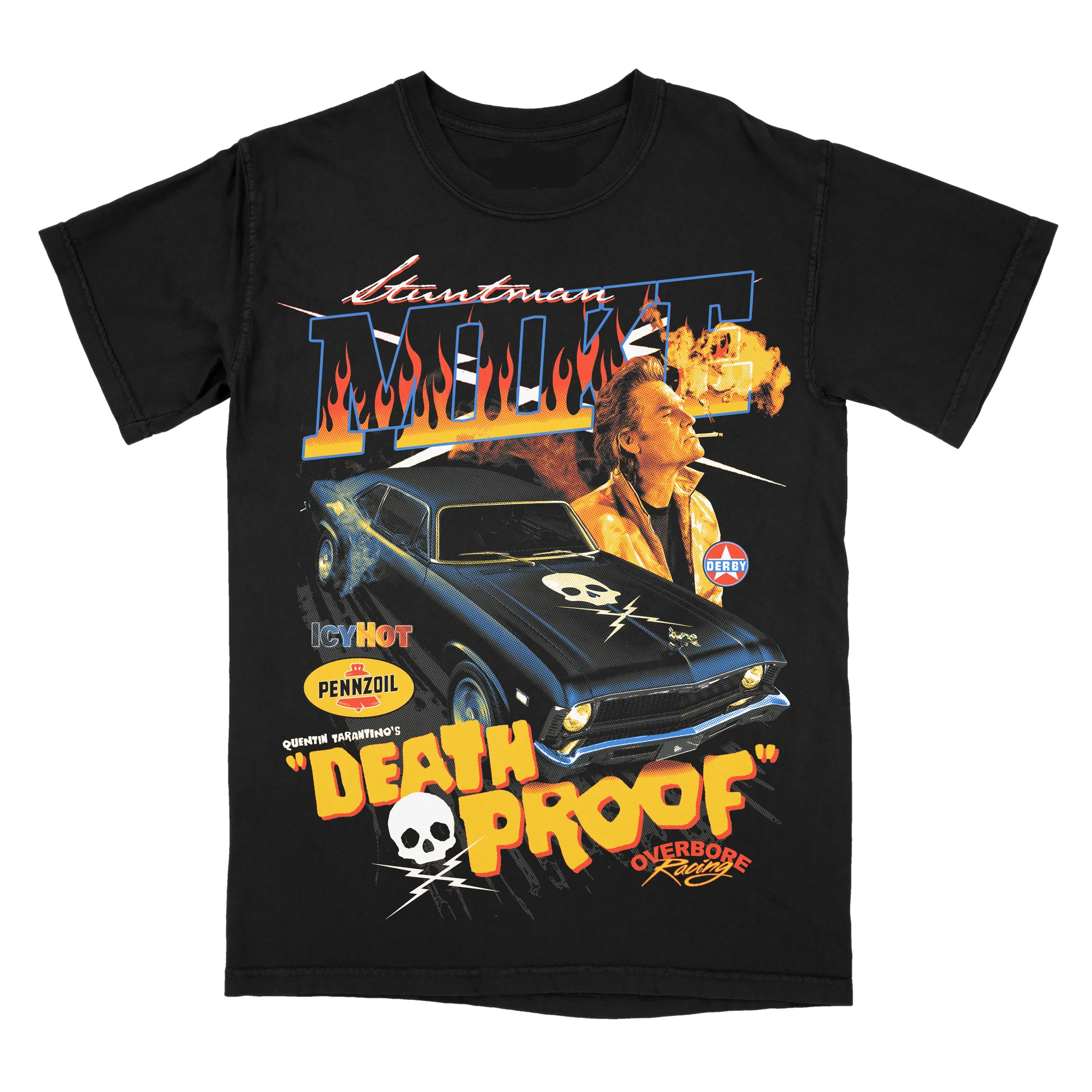 camiseta-masculina-death-proof-com-estampa-vintage-classica-quentin-tarantino-fa-stuntman-mike-muscle-car-grafico-manga-curta-verao