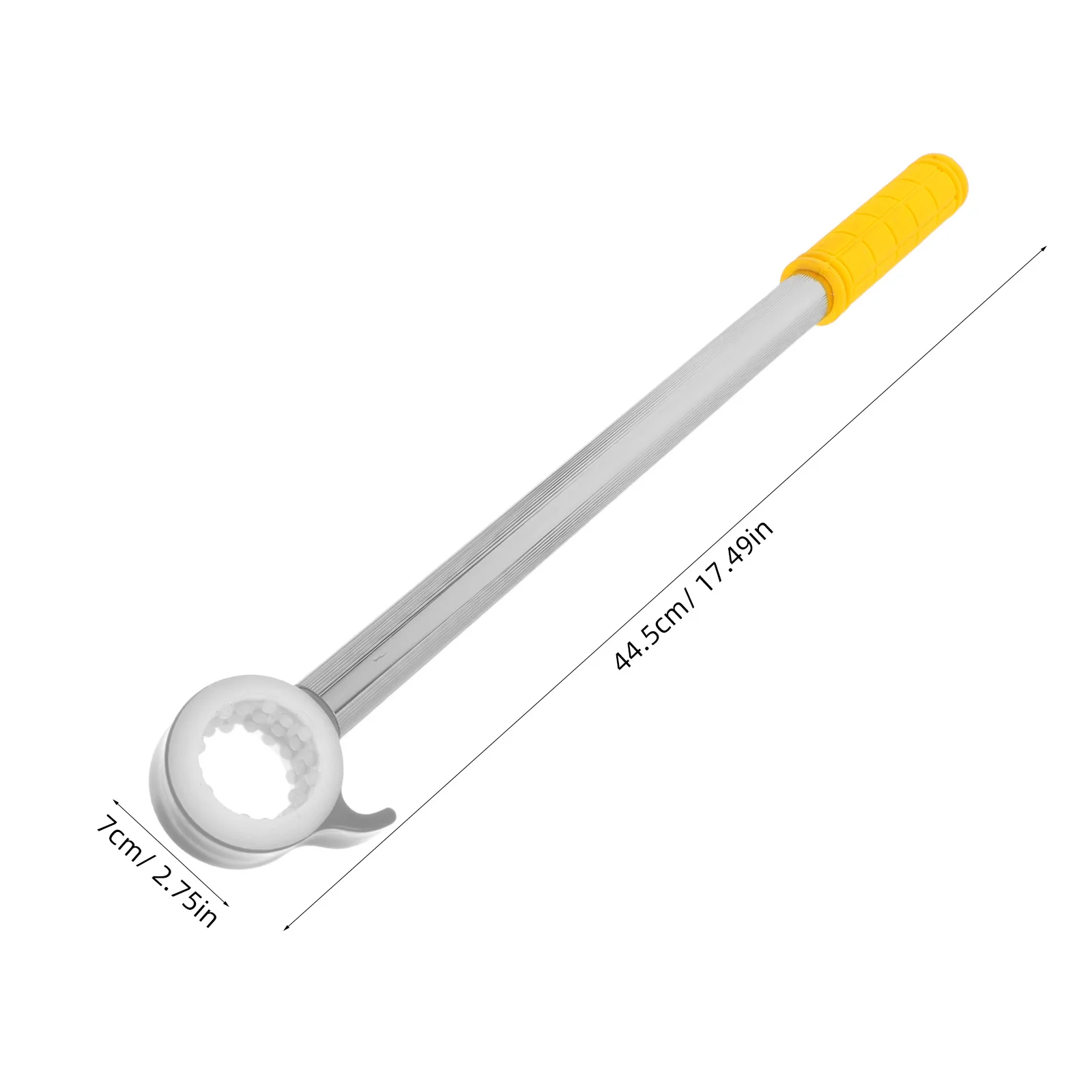 

Window Opening Lever Alloy Extended Rod Cordless Blind Push Pull Rod Hook for Bay Window Curtain for Curtains Drapery Rods