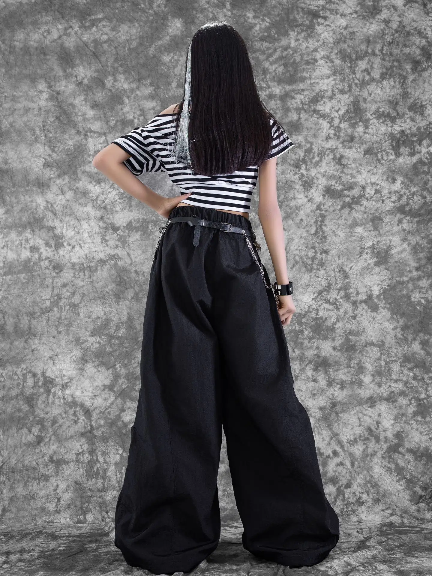 Kids Street Wear Hip Hop Kleding Zomer Meisjes Jazzdans Kostuums Kinderen Ballroom Dans Kleding Prestaties Outfit DW10875