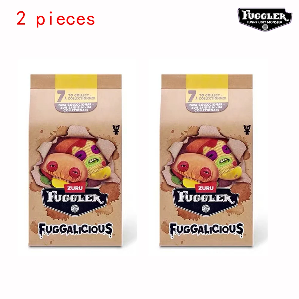 Fuggler FUGGALICIOUS オリジナルぬいぐるみ ピザ ホットドッグ アイス