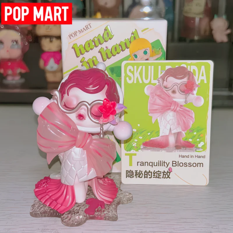 

Hot Original POP MART Hand In Hand Series Blind Box Cartoon Anime Action Figure Mystery Boxes Desktop Toys Fashion Birthday Gift