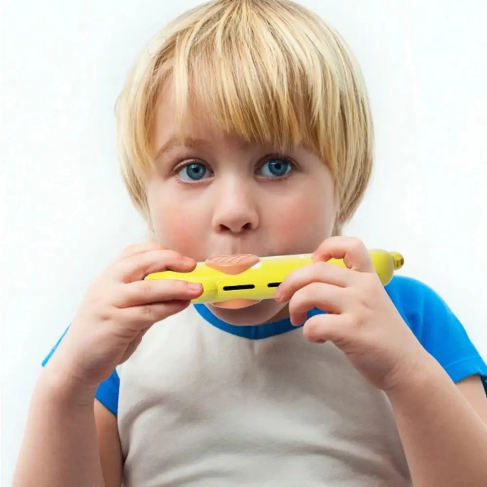 Safety Play Musical 16 Hole Harmonica Early Educational Learning Music Double Row Harmonica Dog Animal Puppy Instrument Gift