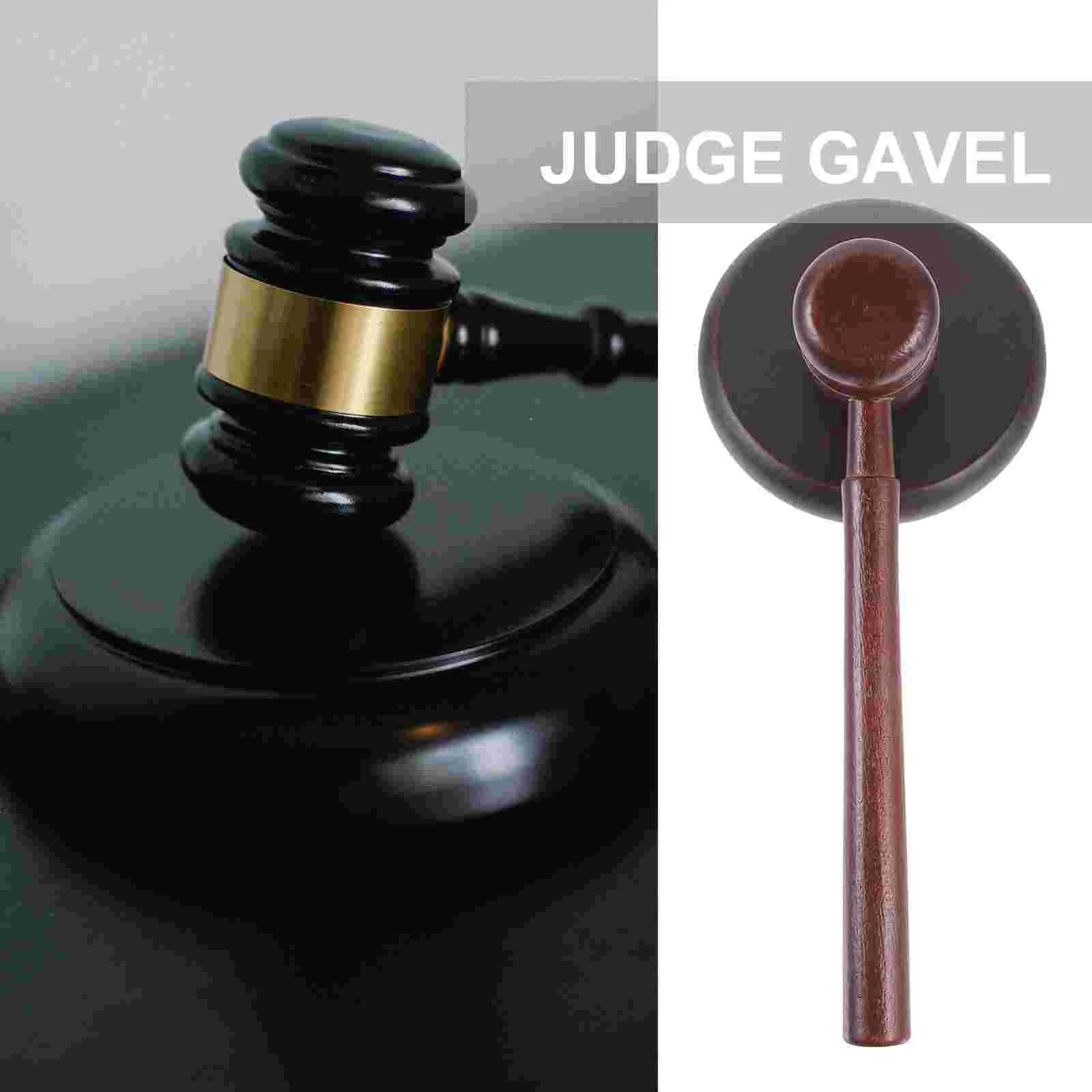 Courtroom Lawyer Gavel Lawyers Judge Hammer Judges Solid Wood Auction Child Toy