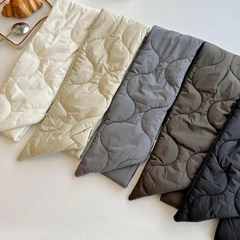 Q5WE Winter Women Ladies Neckerchief Neck Scarf Neck Warmer Wrap Feathery Warm Scarves Neckerchief