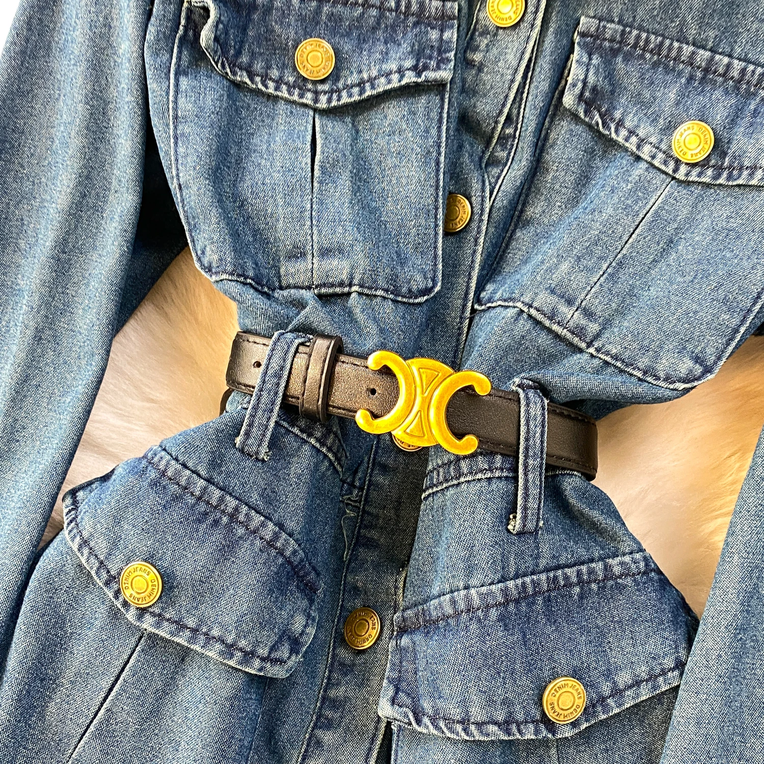 ชุดเดรสวินเทจสุดชิค ปกพับระบาย ดีไซน์หรูหรา สไตล์แฟชั่นเกาหลี ชุดเดรสลำลองสำหรับฤดูใบไม้ร่วง เสื้อผ้าผู้หญิง