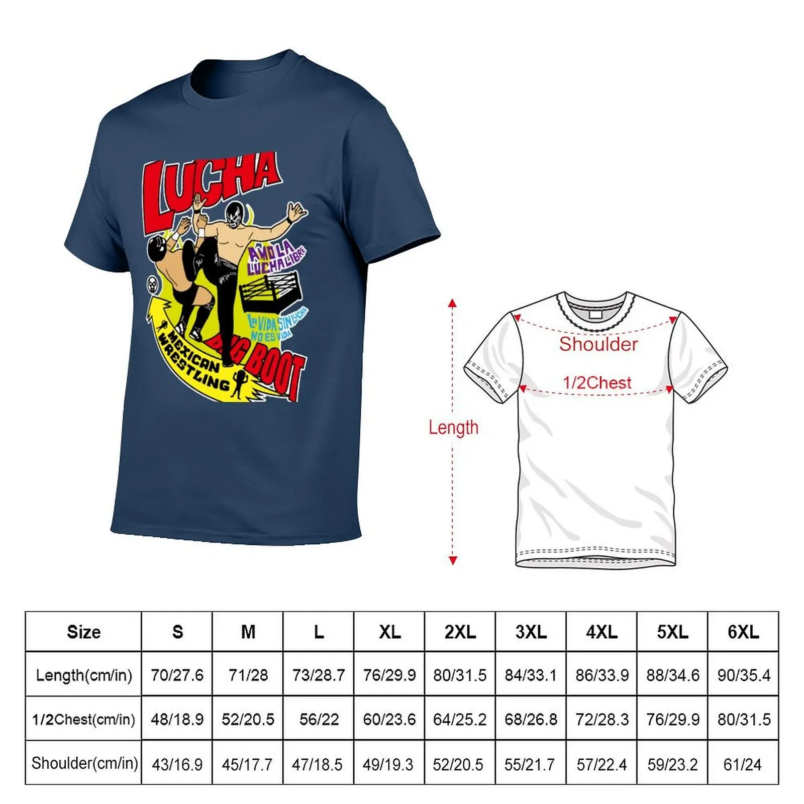 mexican wrestling lucha libre15 T-Shirt g man t shirts for men t shirt man plain T-Shirt