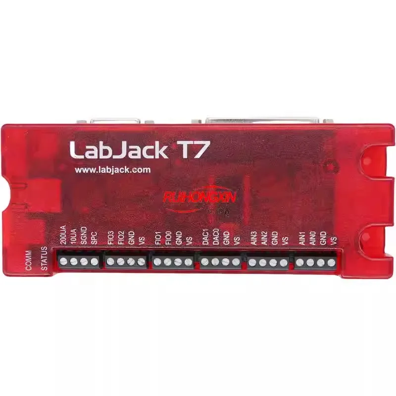 

Карта сбора данных LabJack T7 Ethernet или USB с частотой дискретизации 100K и несколькими входами/выходами каналами