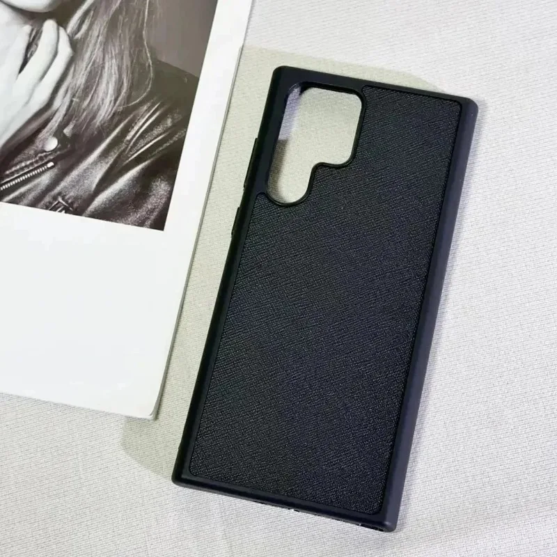 Hochwertige Business-Leder-Handyhülle für Samsung Galaxy S25 S24 S23 S22 Ultra Plus 5G, einfarbig, weich, Anti-Fall-Schutzhülle
