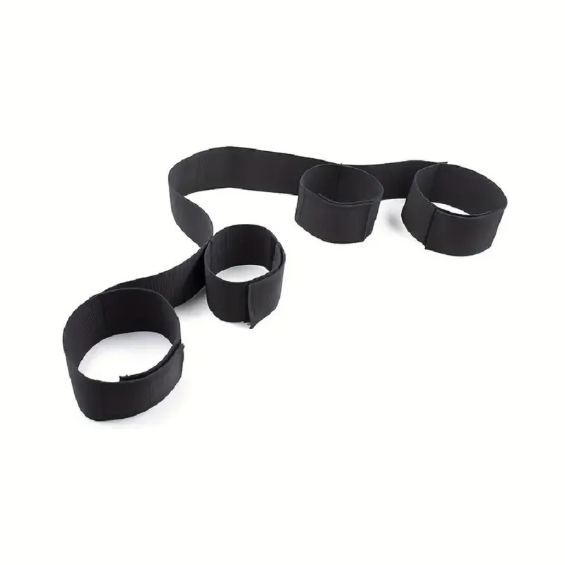 Woman BDSM Restraint Handcuff Open Leg Ankle Cuffs Adult Erotic Games Bondage Gear Couple SM Slave Play Leg Split Sex Machine