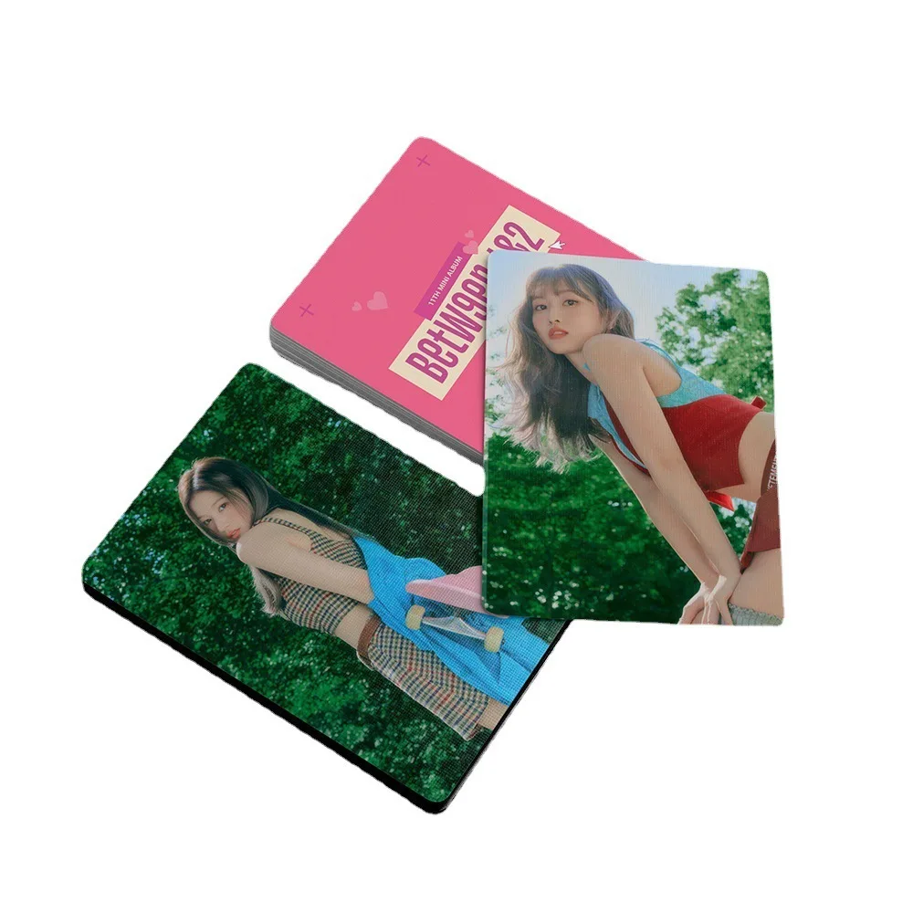 TWICE Album Card Sana Zhou Tzuyu Lin Na Lian Peripheral Postcard Card LOMO Card