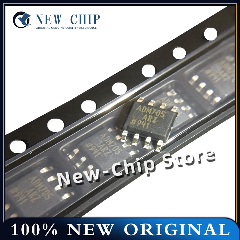 5PCS-100PCS/LOT  ADM705ARZ-REEL7  ADM705AR  SOP8  Low cost microprocessor monitoring IC   New original