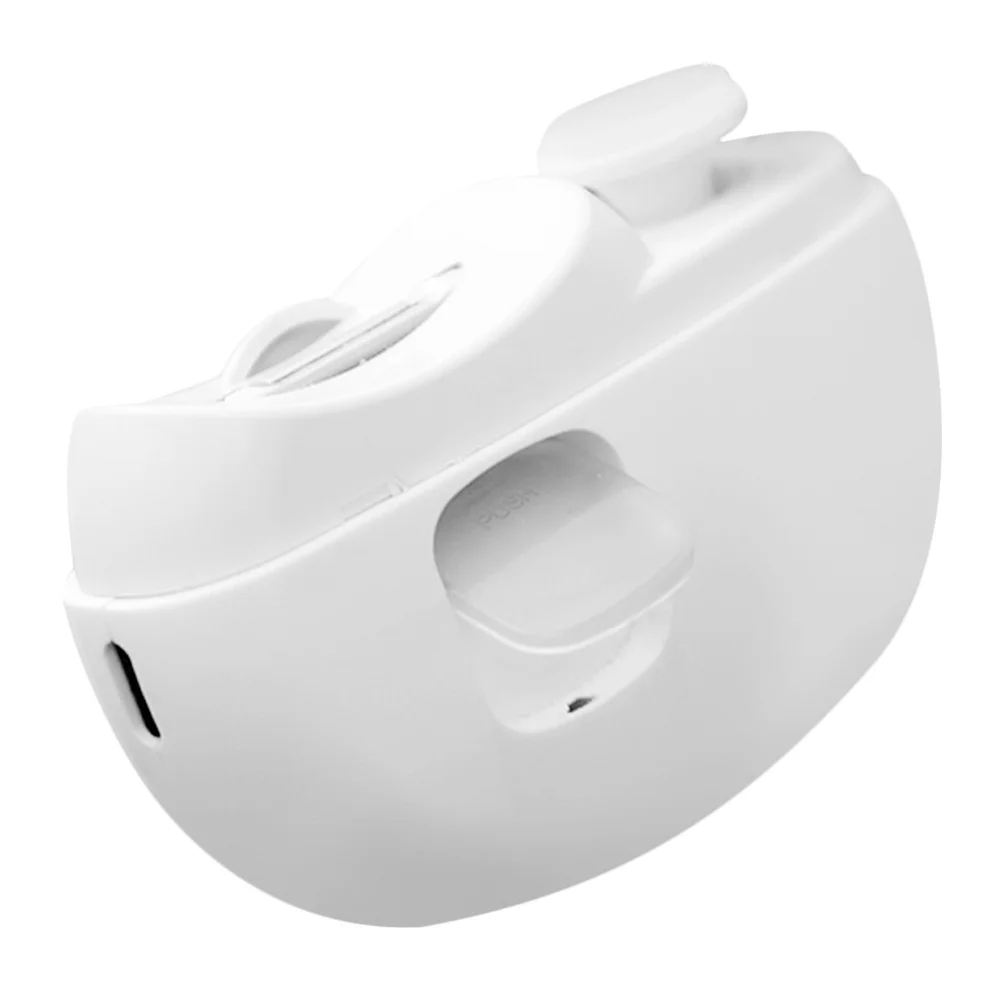 2 in 1 자동 손톱깎이 전기 손톱 다듬기기 조명 포함 여성 남성용 충전식 컴팩트 디자인