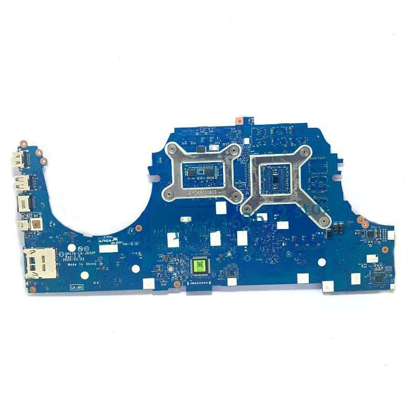 

L92731-001 M10793-001 Mainboard LA-J652P For HP 17-CD Laptop Motherboard With I5-10300H/I7-10750H CPU GTX1660TI/RTX2060 100%Test