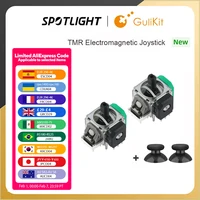 Joystick GuliKit TMR con tapa de palo para PS4 PS5/PS5 Edge Gamepad para Switch Pro Xbox Series controlador reparación de accesorios de juego