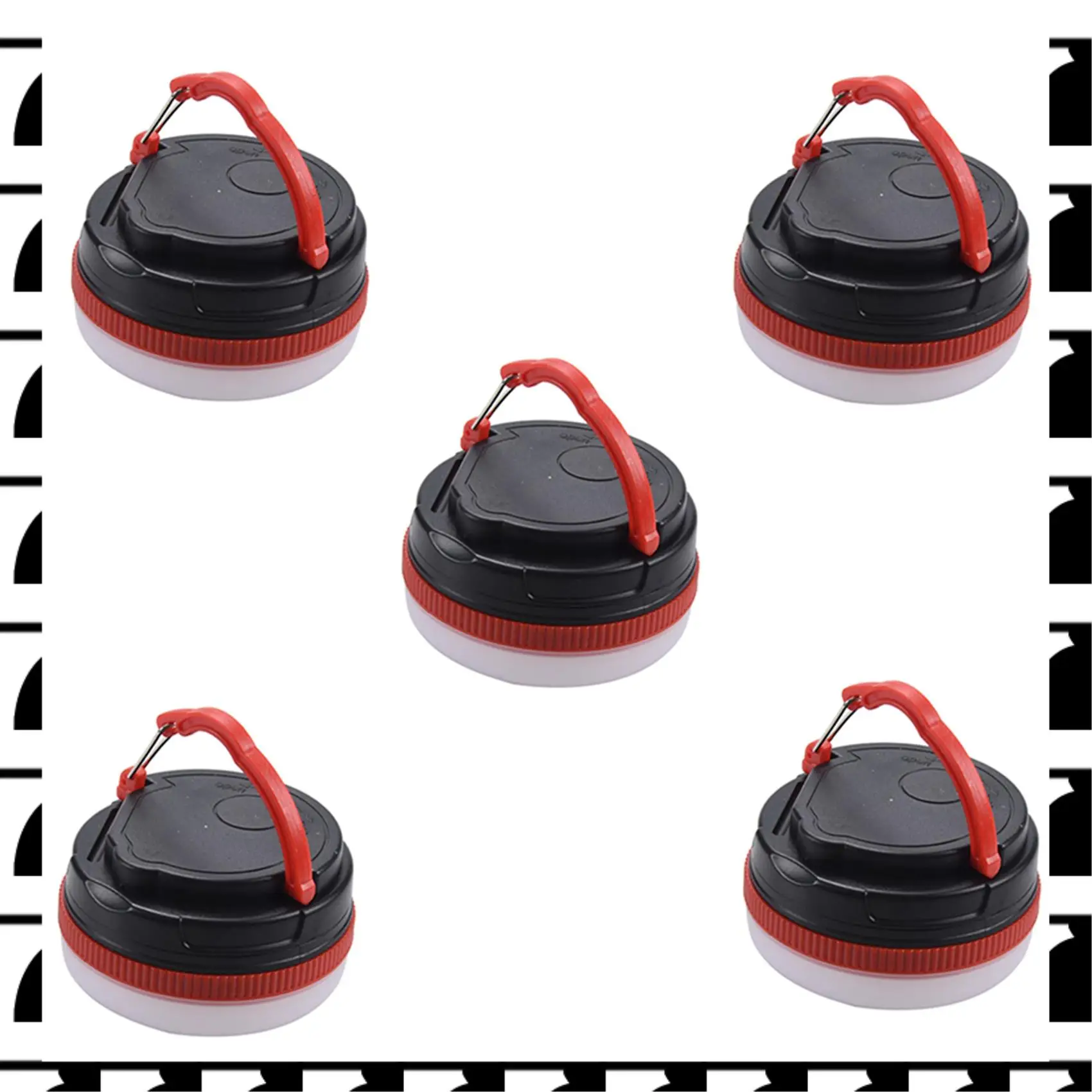 

A44U 5X Portable Camping Lights LED Waterproof Camping Lantern Waterproof Tents Lamp Outdoor Hiking Fishing Night Light