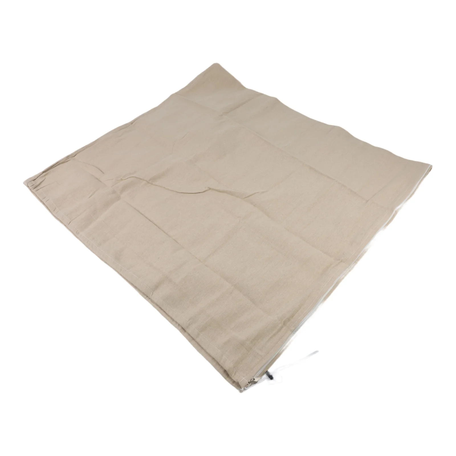 Plant Protection Cover for Winter with Zipper and Drawstring Burlap Fabric for Breathable Frost and Ice Shielding