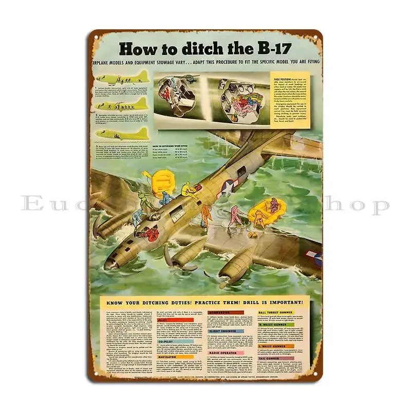 Vintage Wwii B 17 E…