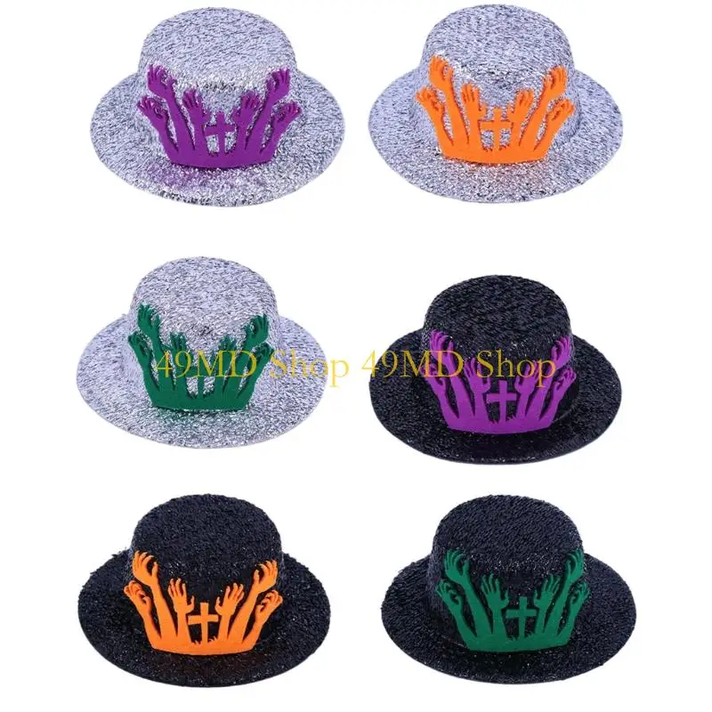 

49MD Outdoor Activity Hat Autumn Winter Hat Sun Protecting Hat Large Border Hat Celebration Accessory