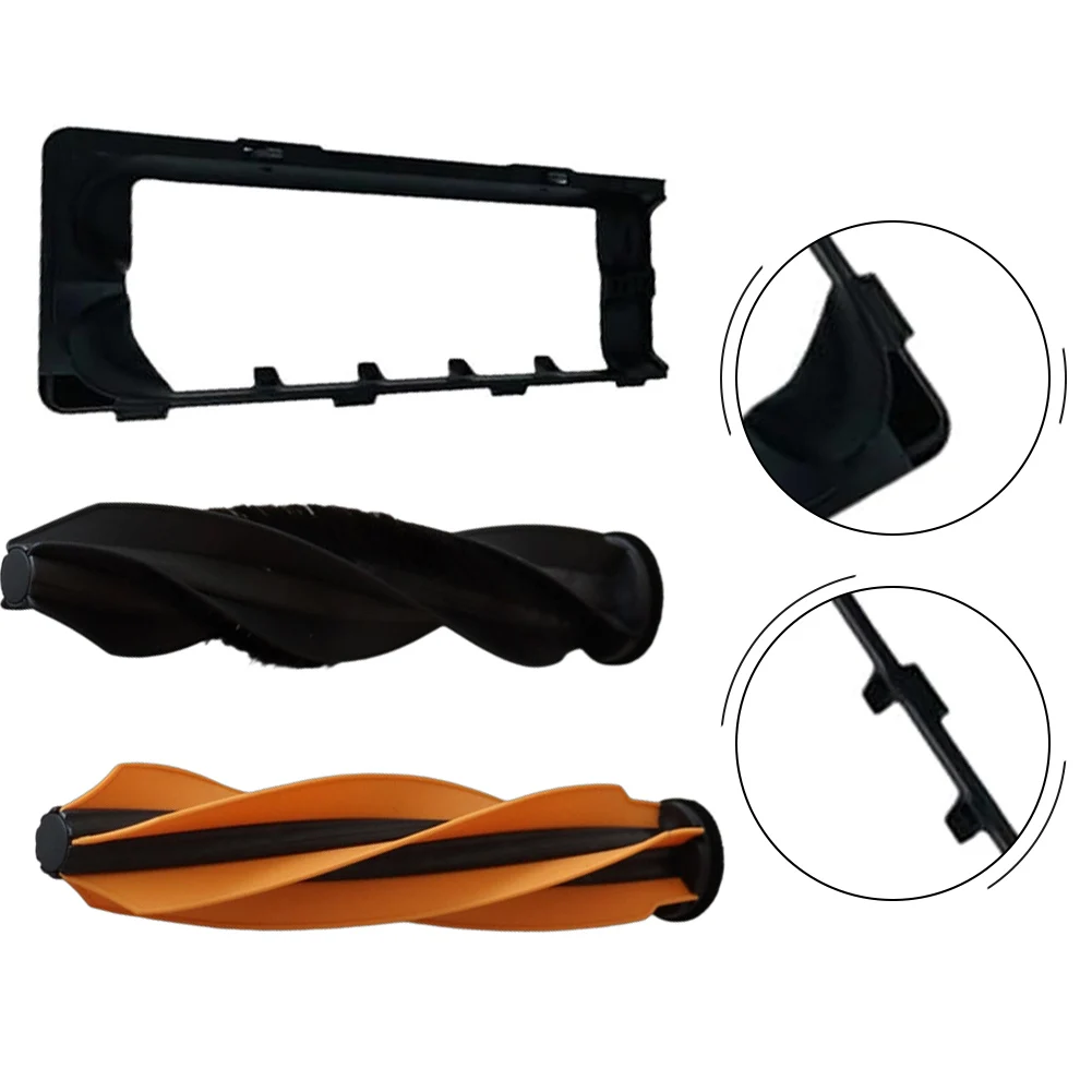 For Dreame Aqua10 For Ultra Roller Brush Cover Main Brush Replacement High Density Soft Wool Bristles Vacuum Cleaner Accessories