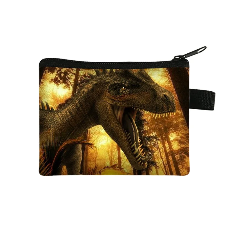 Dinosaur Zero Wallet Coin Key Storage Bag Coin Purse Porte Monnaie Femme Mini Bag Pochette Monederos Para Mujer Monedas Bolsos