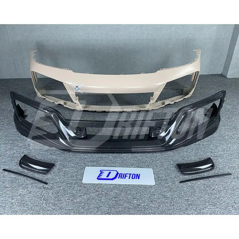 992 TA Dry Carbon Fiber Front Bumper Assembly for Porsche 911 992 Body Kit