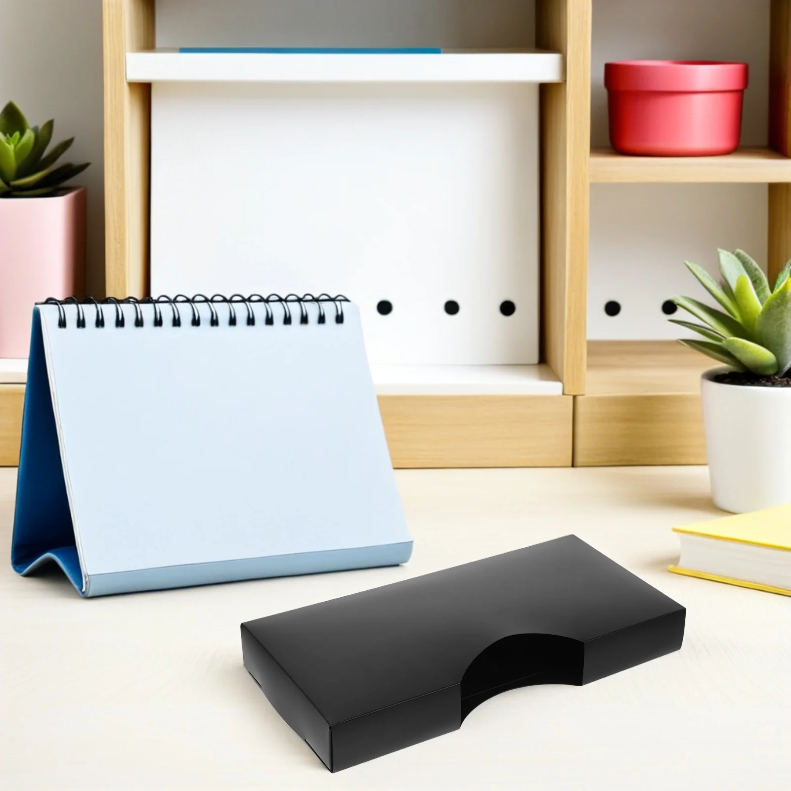 

2pcs Glove Box Holder Table Top Organizer Kitchen Lab Garage Single Side Dispenser Plastic Glove Storage Easy Refill Clean