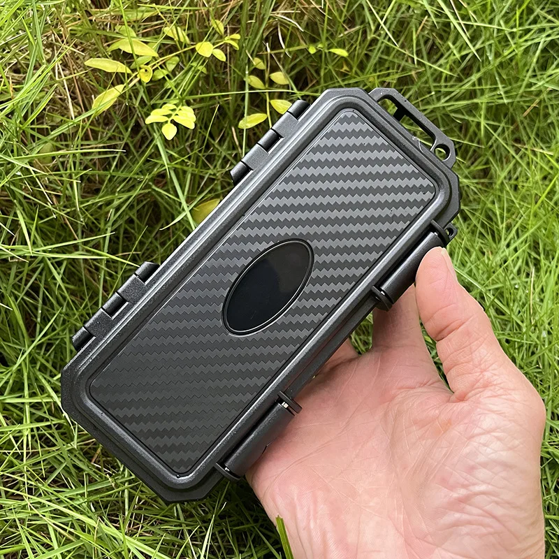 أداة الأجهزة مقاومة للماء ومضادة للسقوط صندوق تخزين EDC محمول من البلاستيك المقاوم للصدمات صندوق أدوات كابل بيانات سماعة الرأس