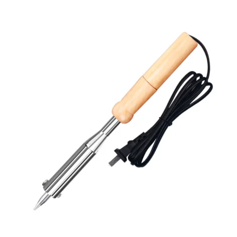 

110V perm handle, solid wood DIY flower-making tool by hand Mini Copper Rod Perm Tool Handmade DIY