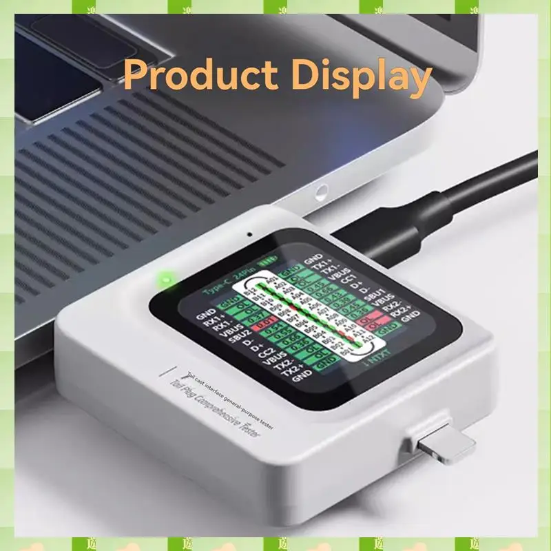 2025 TNS360 휴대폰 테일 플러그 종합 감지기 30V~5A 자동 스캔 감지 3-in-1 IOS TEYE-C,TNS360 모바일용