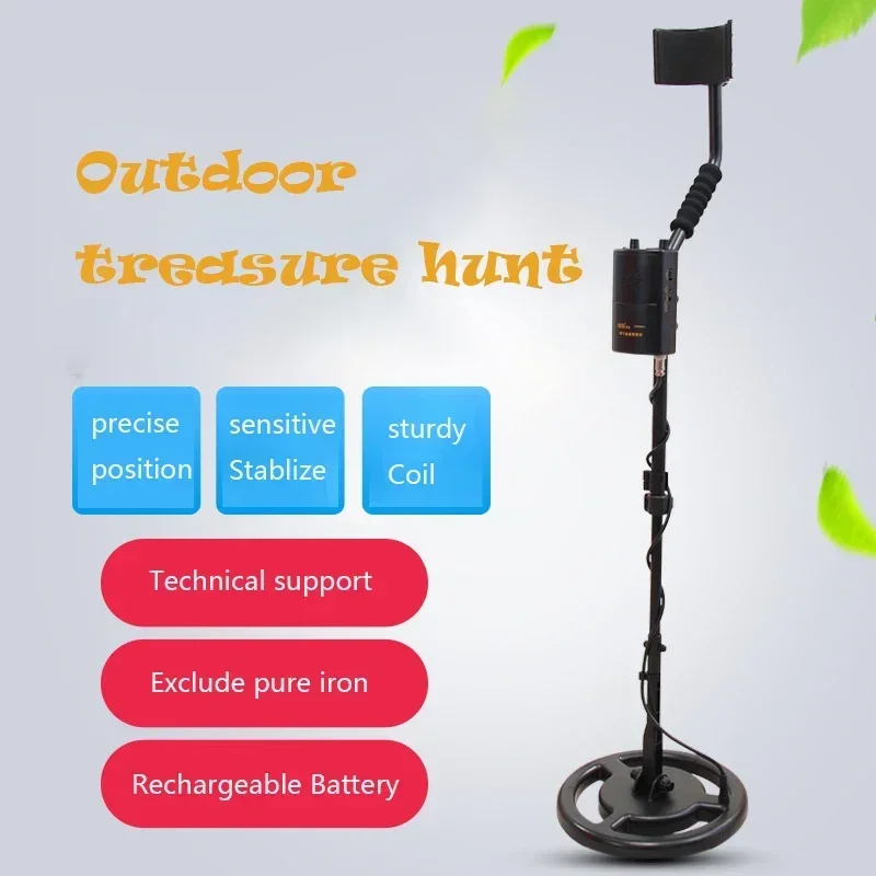 Metal Detector Underground Professional Depth 1.5m Gold Finder Treasure Hunter Pinpoint Locator  AR944A