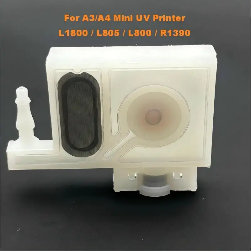 Black & White Ink Damper for Epson L1800 L805 L800 R1390 Printhead, Spare Parts for A3/A4 Desktop Mini UV Printer