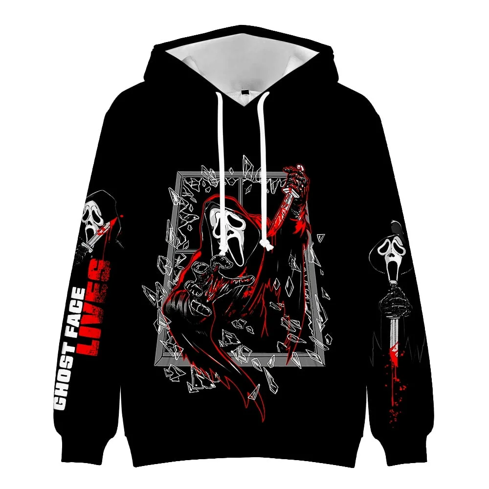 Terrifier 3 filme de terror merch hoodies conjunto moletom de halloween cosplay inverno unisex moda engraçado casual streetwear