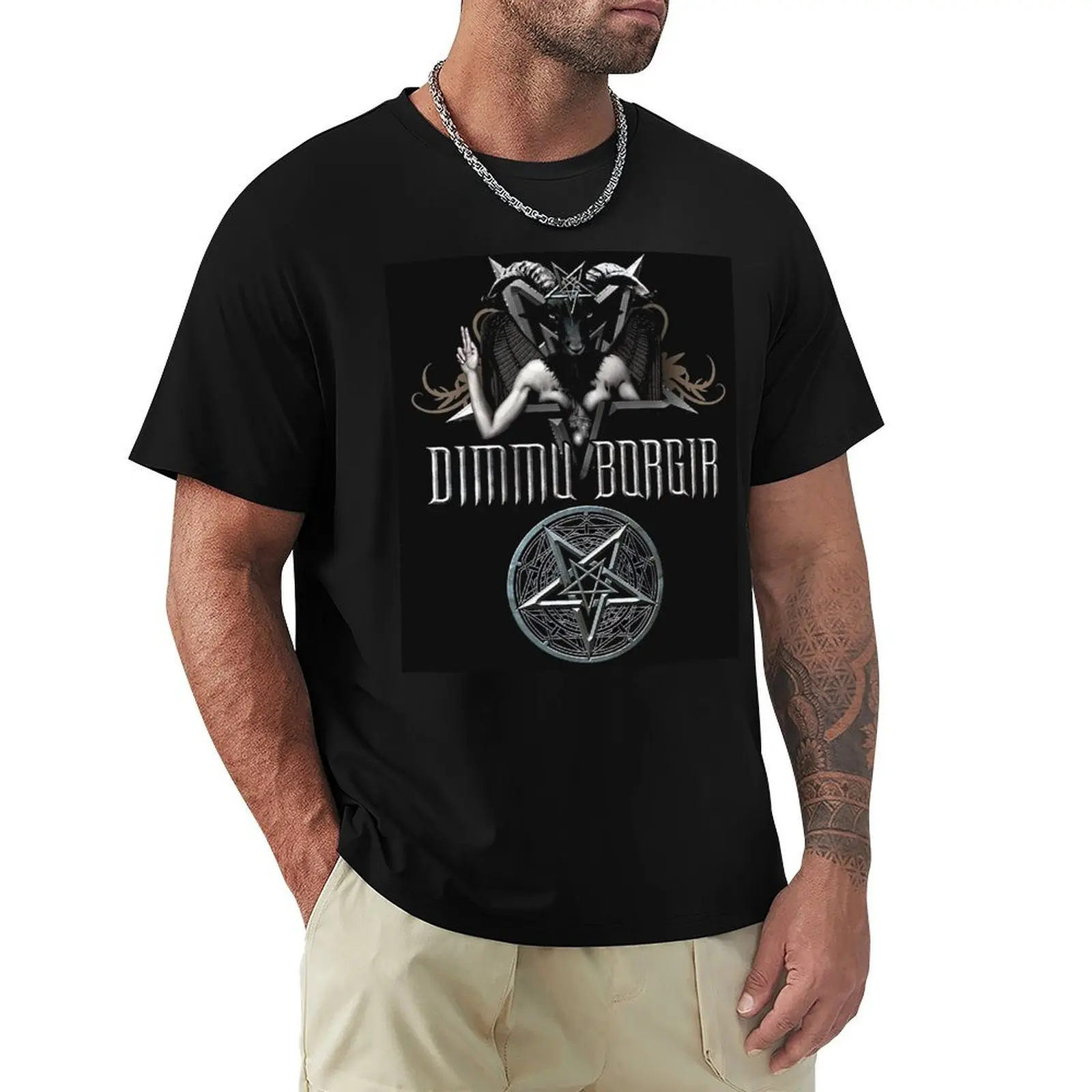 

New Dimmu Borgir T-shirt vintage quick drying hippie clothes korean fashion mens clothing