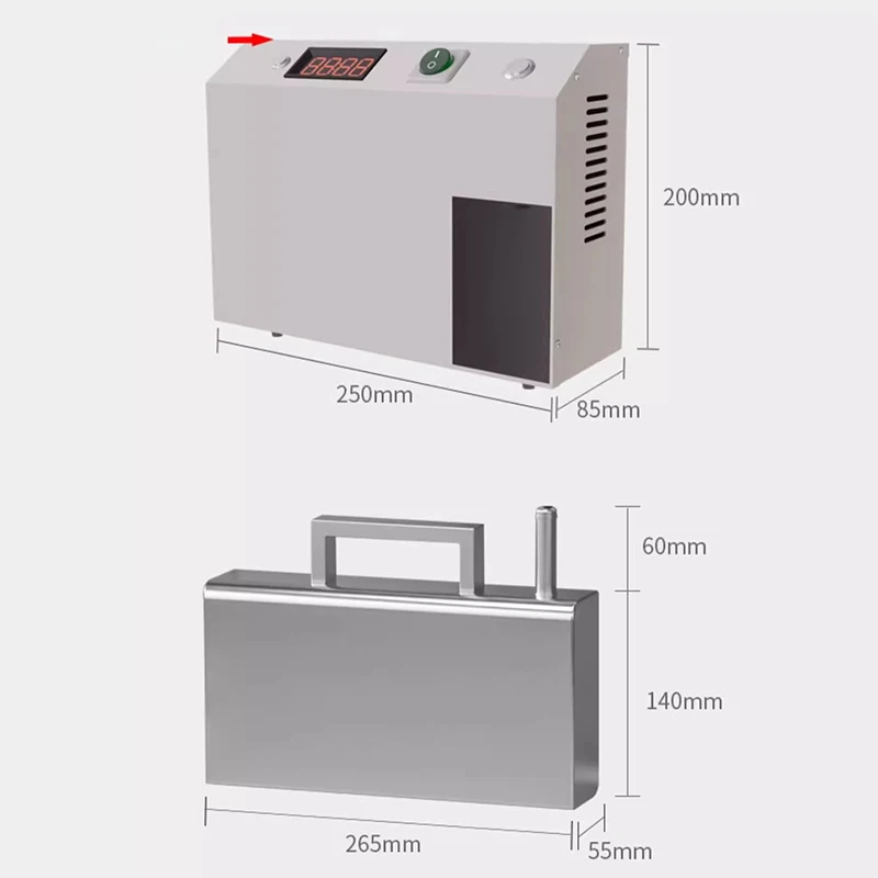 Automatic ultrasonic dishwasher for commercial canteens, restaurants, small ultrasonic restaurant sinks, external installation-f