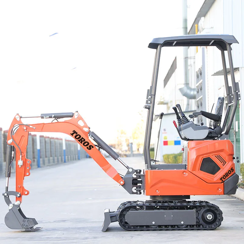 Factory Directly Supply Mini Excavadora 1.2 Ton Customized Farm Excavator Mini Digger