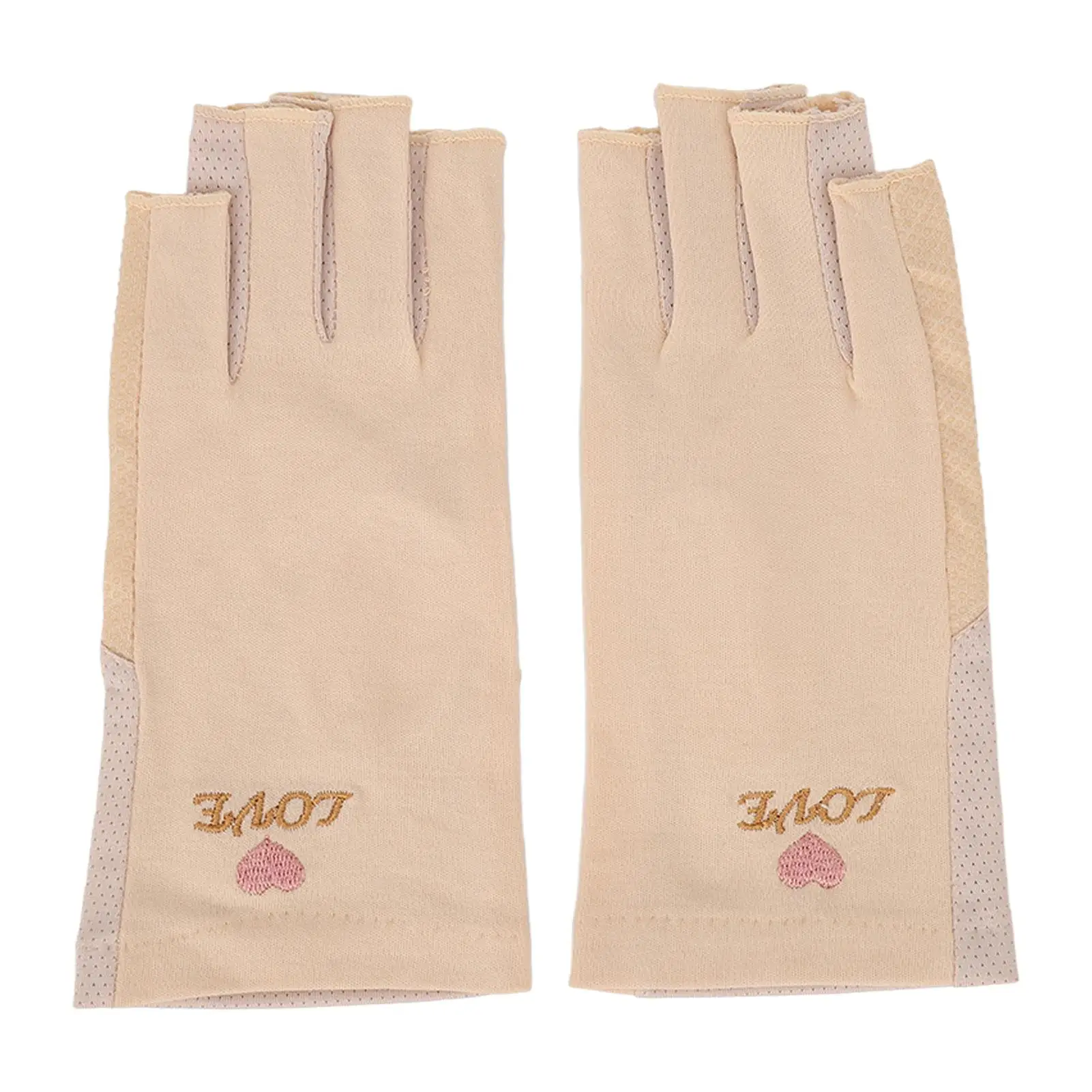 

UV Manicure Gloves for Nail Art - Stretchy Breathable Fingerless Design - Ideal for home and Salon Use