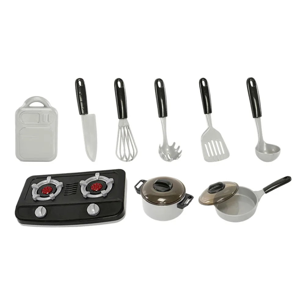 1Set Keukenthema Speelbal voor Kinderen Duurzaam PVC Materiaal Rollenspel Glad Gepolijst Verjaardagscadeau Kinderkeukenspeelgoed