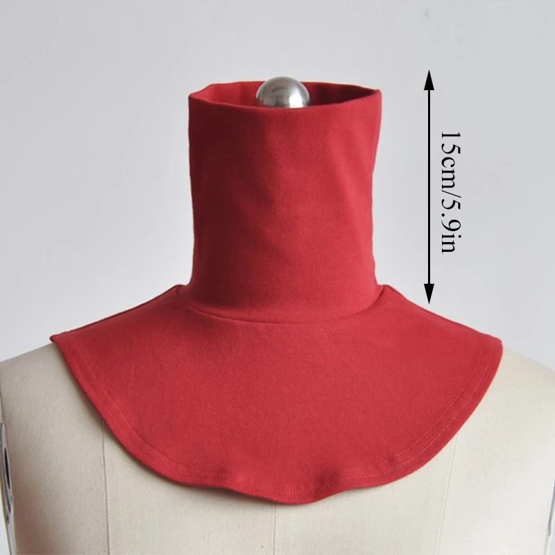 New Fake Collar Tippet Shawl Scarf Turtleneck Neckerchief Elegant Neck Scarf Comfort Skin-friendly Fashion Clothing Accessories