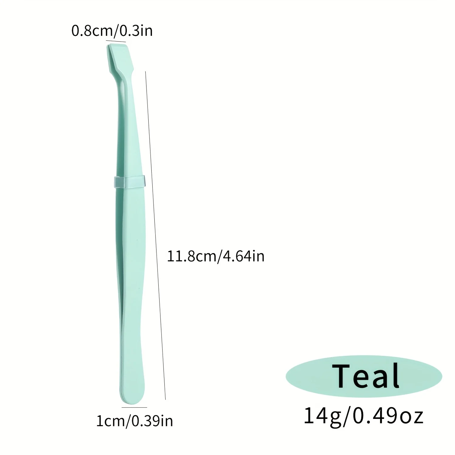 Pinzette per ciglia ad alta precisione per sotto gli occhi e il mento, pinzette per innesto ergonomiche a bocca piatta e dal design snello